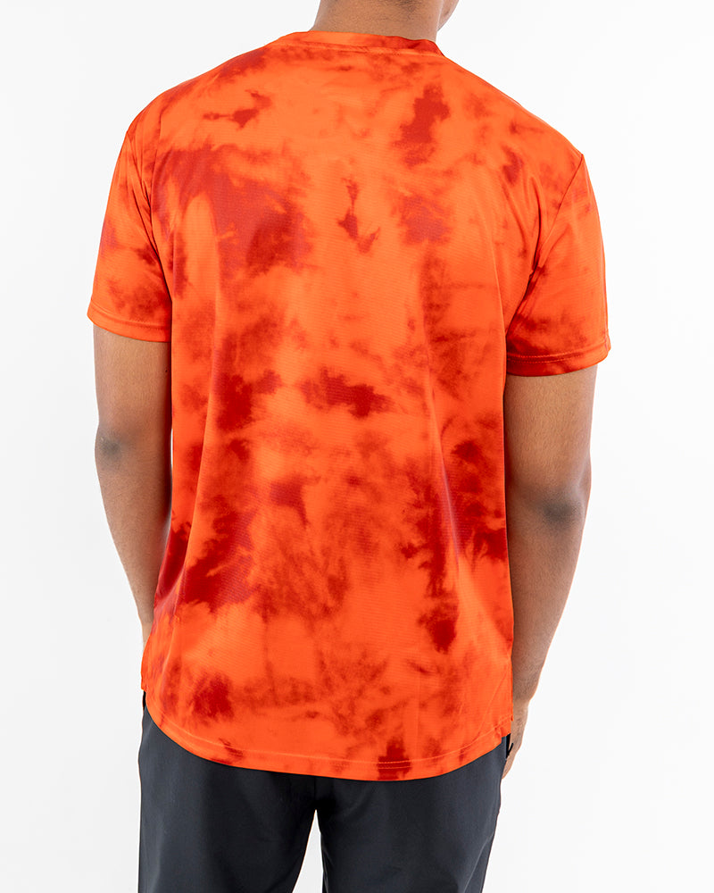 Mottle Print Active T-Shirt