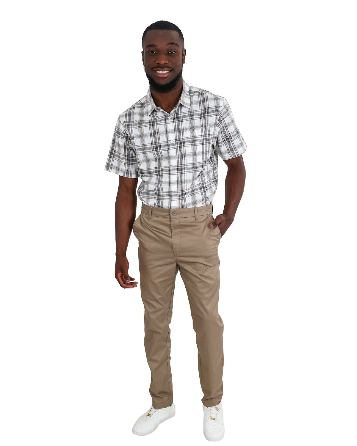 Slim Fit Khaki Chino