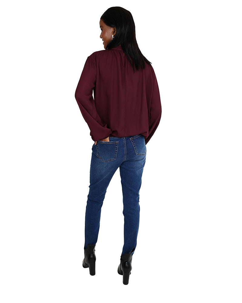 Dark Indigo Skinny Leg Jeans