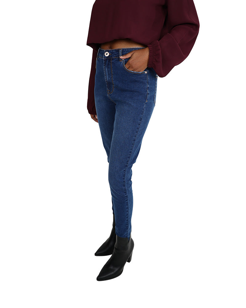 Dark Indigo Skinny Leg Jeans