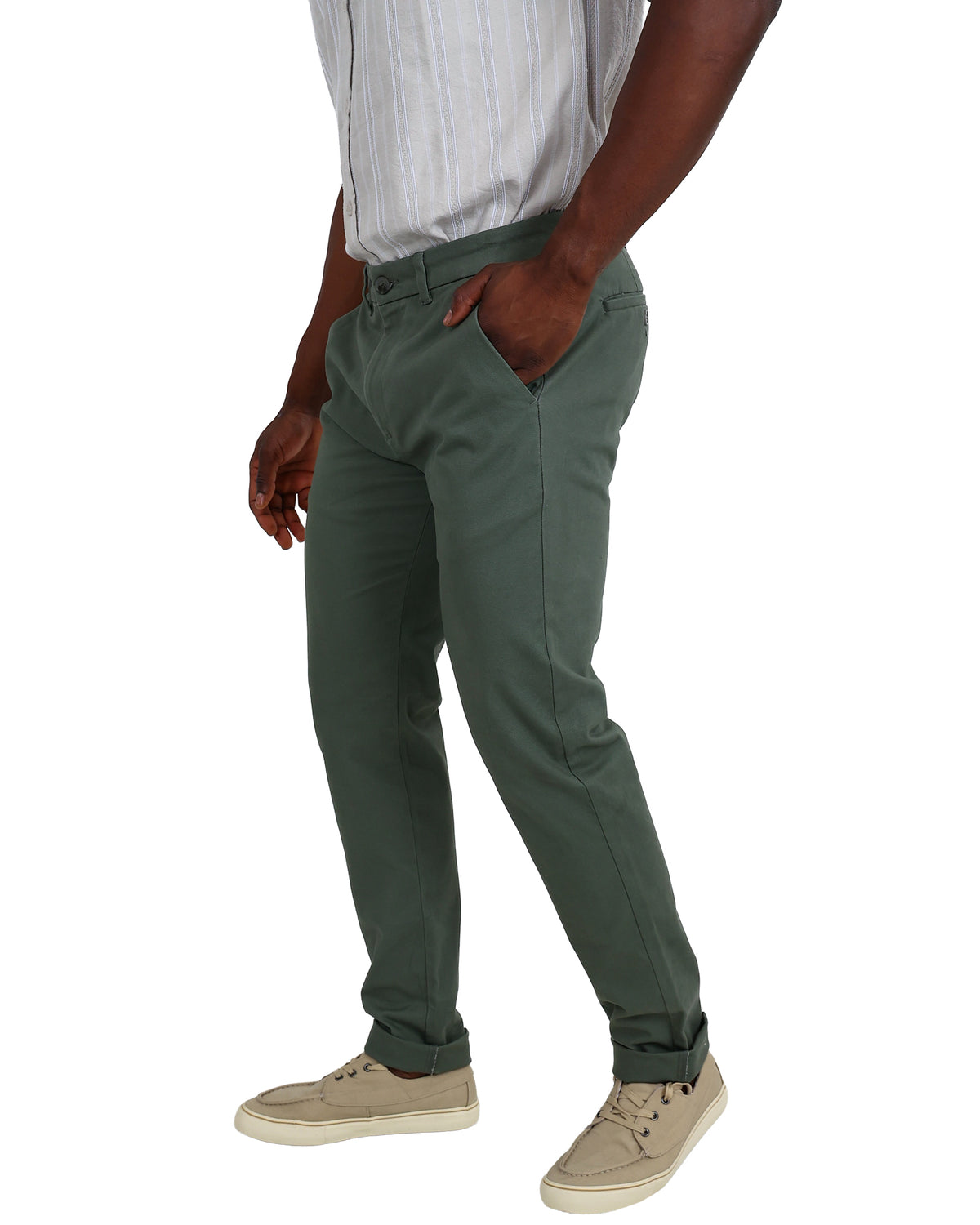 Skinny Fit Stretch Fatigue Chino