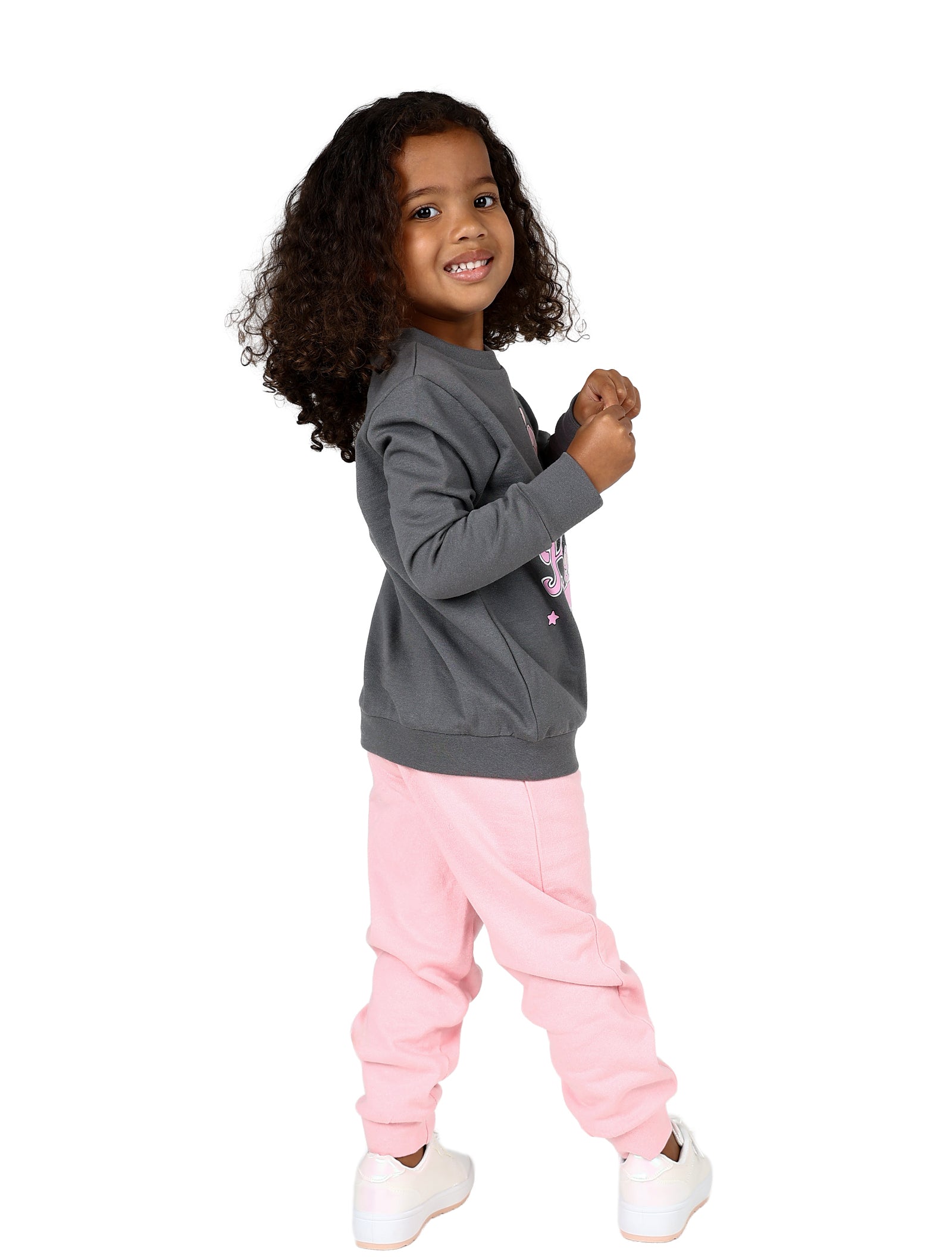 Bunny Graphic Print Track Set