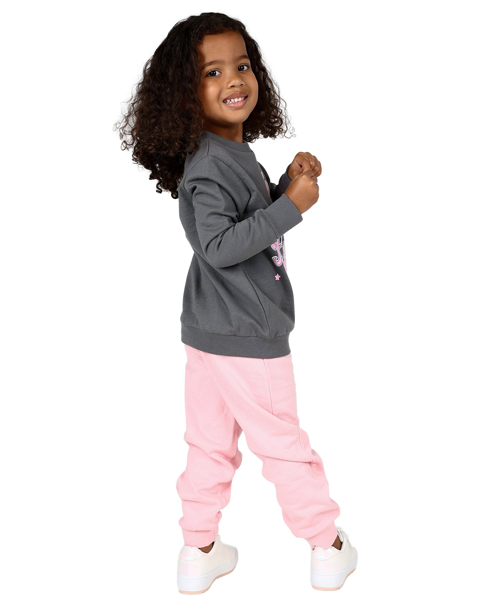 Bunny Graphic Print Track Set