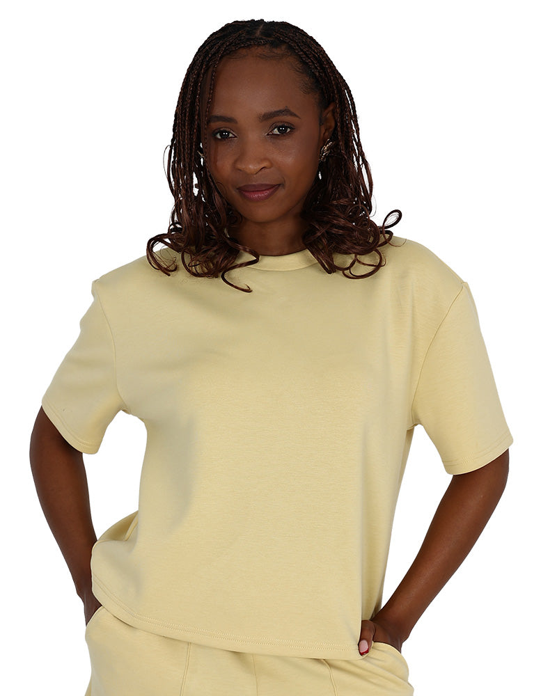 Short Sleeve Butter Scuba T-Shirt