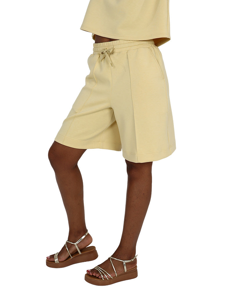 Butter Elasticated Scuba Shorts