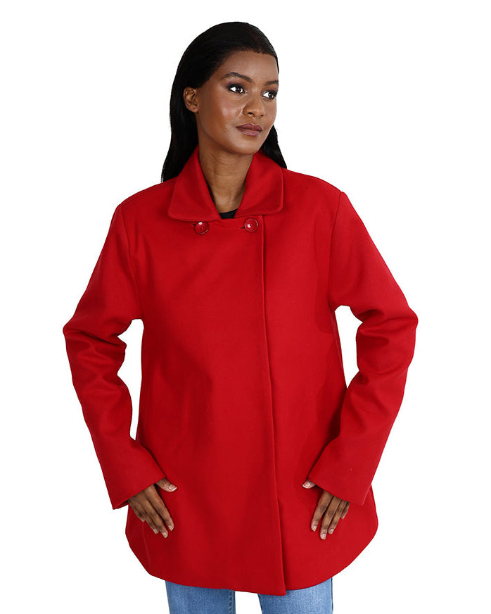 Red Swing Melton Jacket