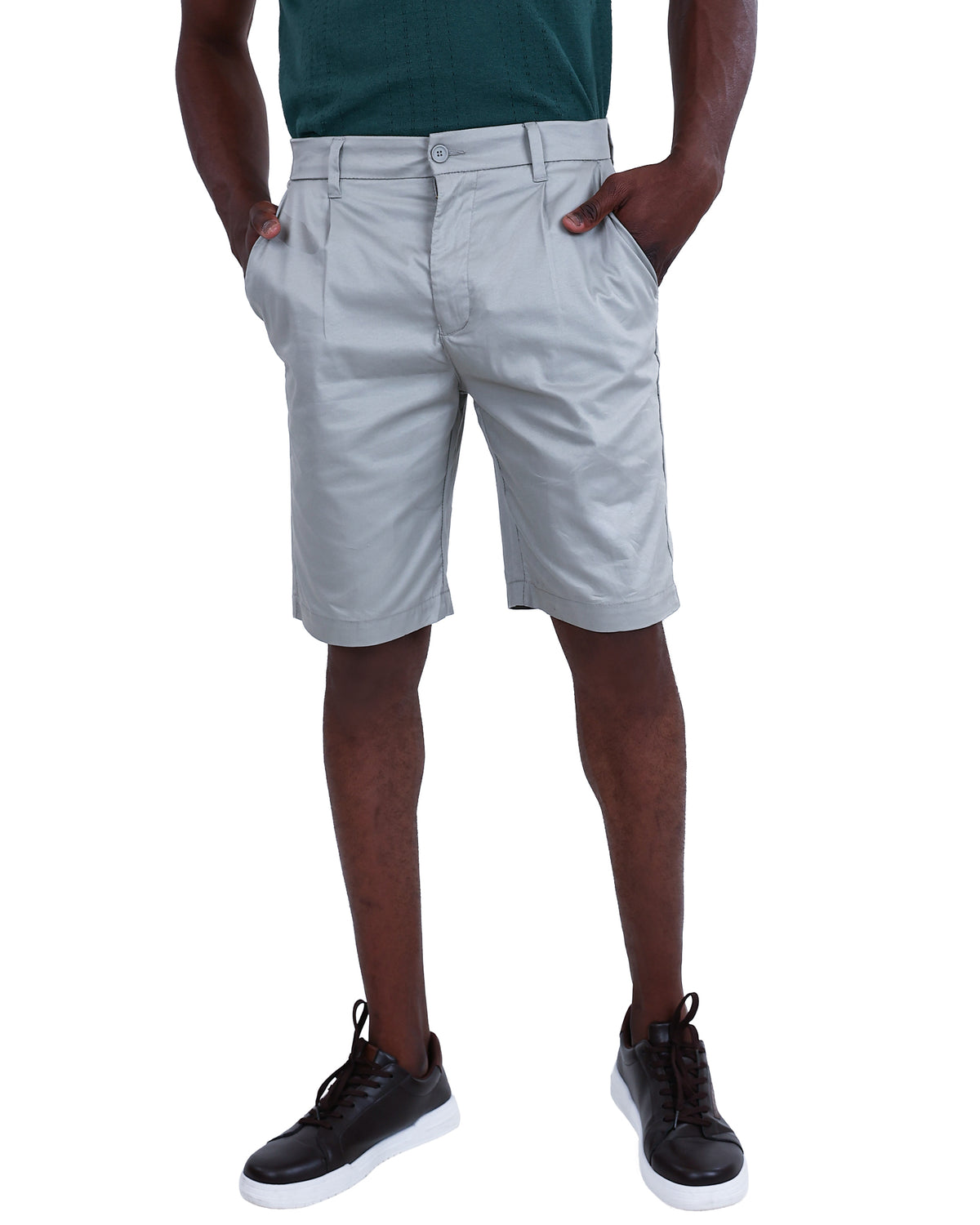 Stone Lightweight Twill Chino Shorts