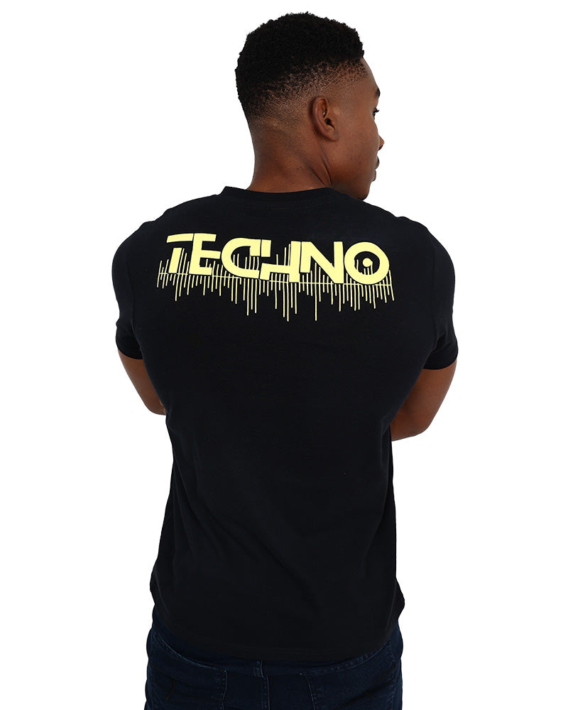 Short Sleeve Techno Graphic T-Shirt