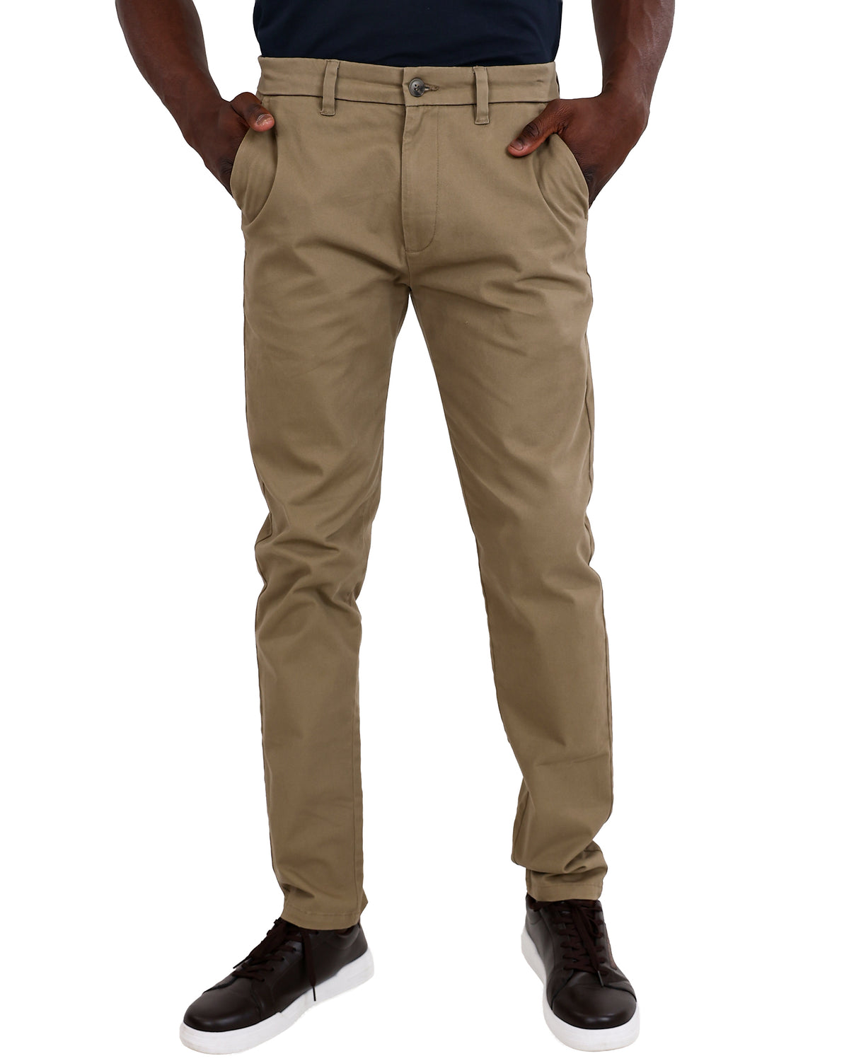 Skinny Fit Stretch Khaki Chino