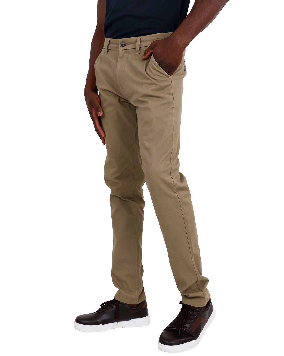 Skinny Fit Stretch Khaki Chino