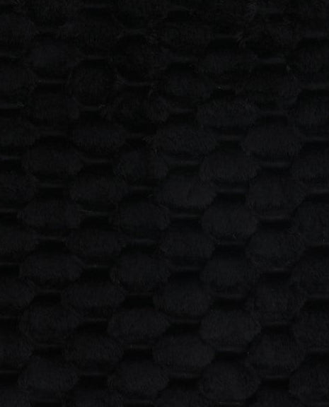 2 Piece Bobble Bath Mat Set Black