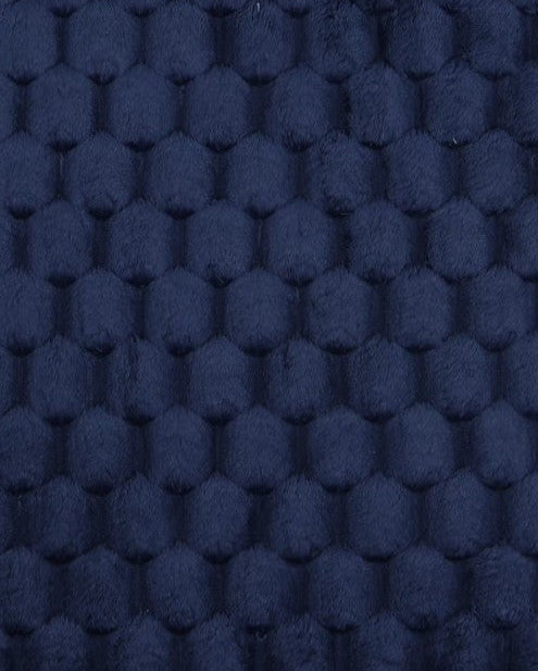 2 Piece Bobble Bath Mat Set Navy