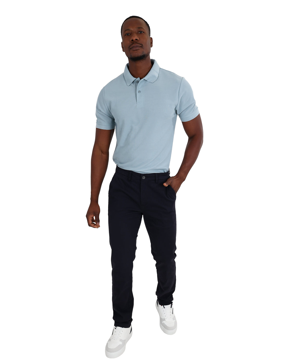 Skinny Fit Stretch Dark Navy Chino