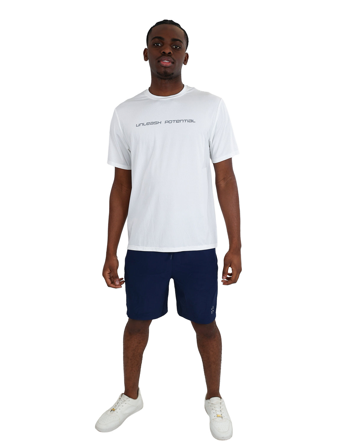 Short Sleeve White Active T-Shirt