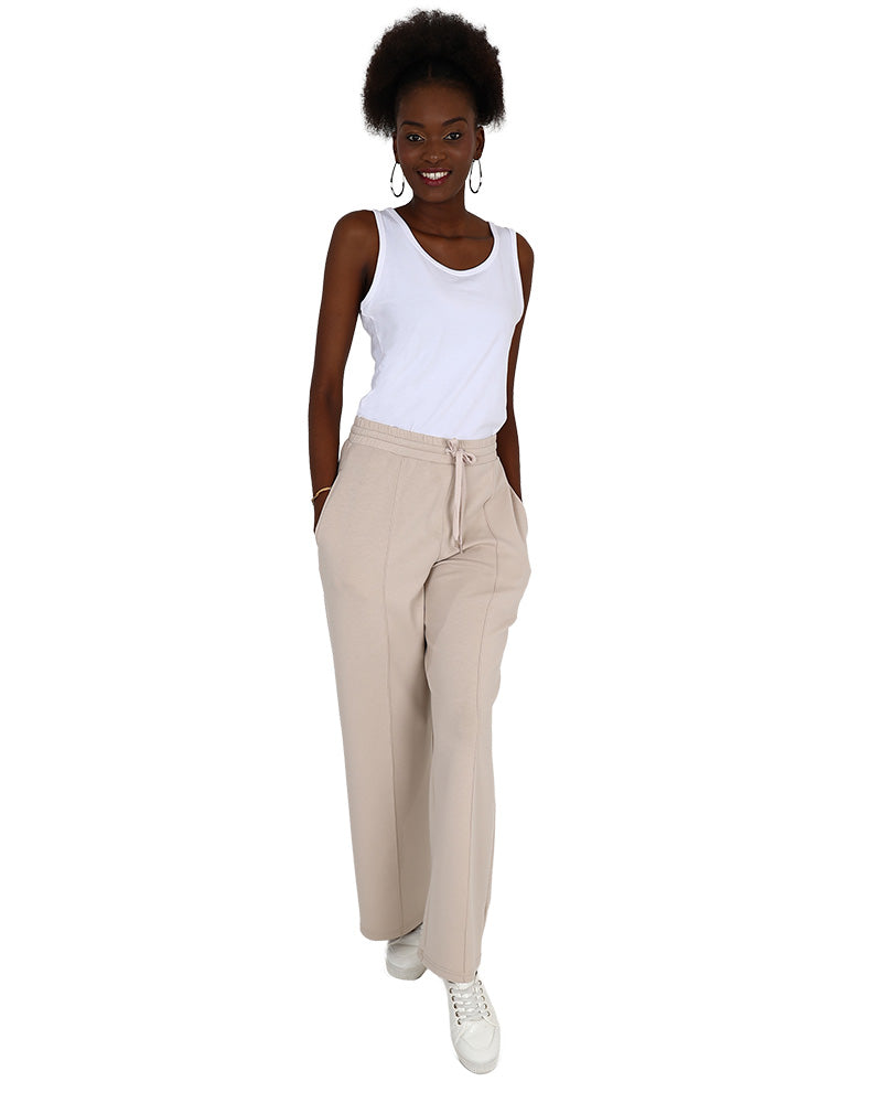 Stone Scuba Pintuck Pants