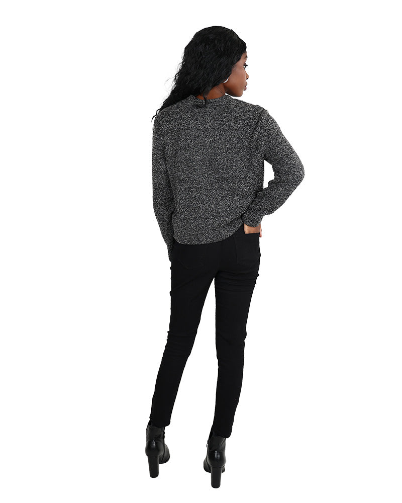 French Knit Button Through Cardigan