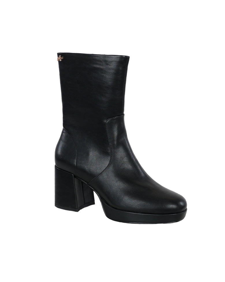 Mid Calf Platform Boots