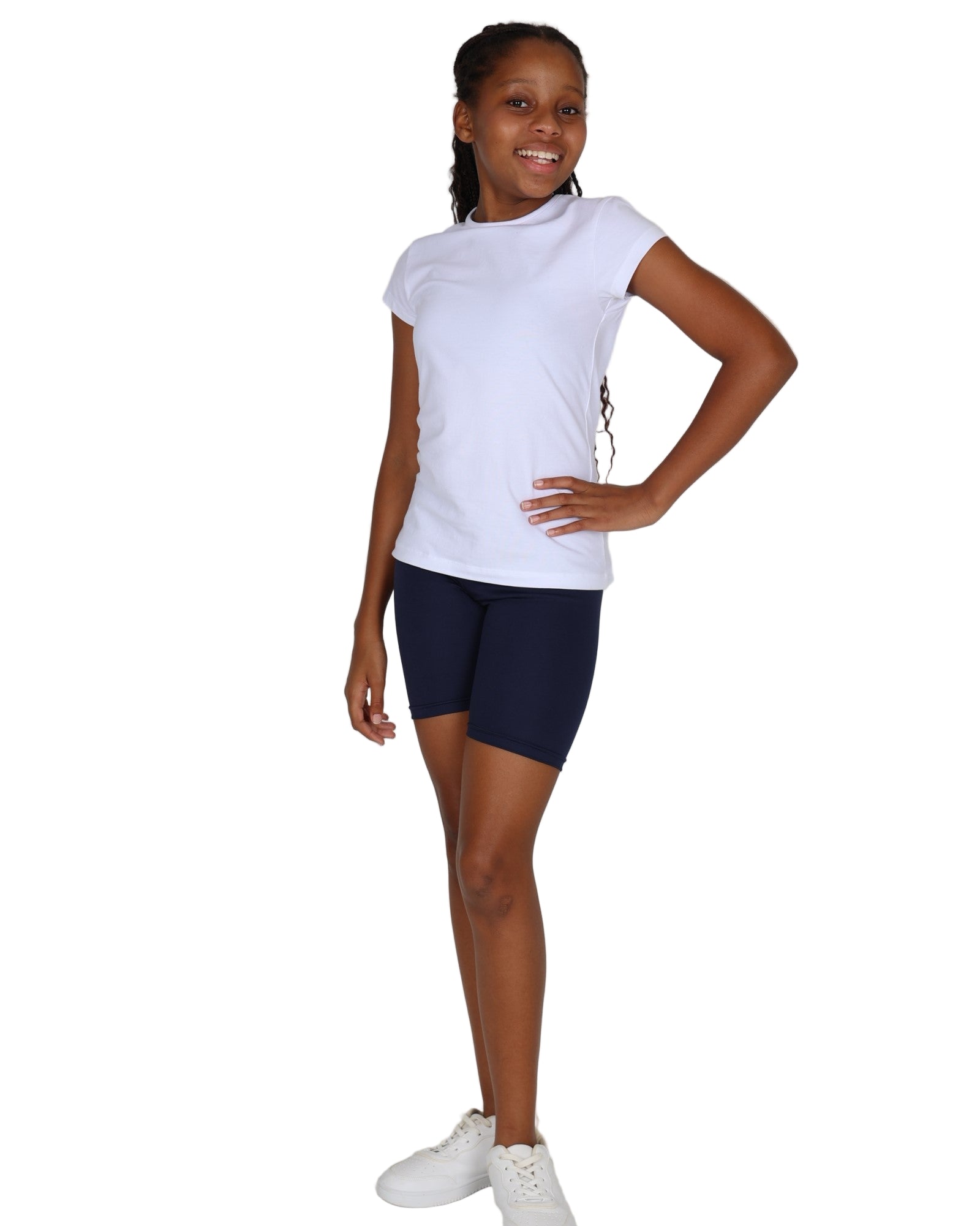 Stretch Black Cycle Shorts