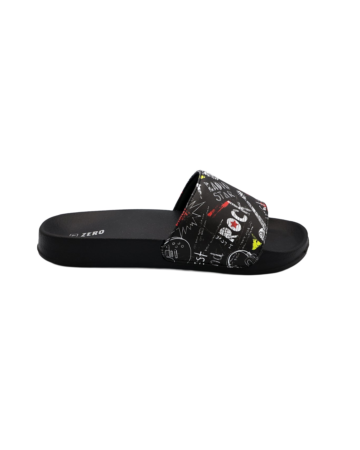Boys Rock Guitar Graphic Pool Slides