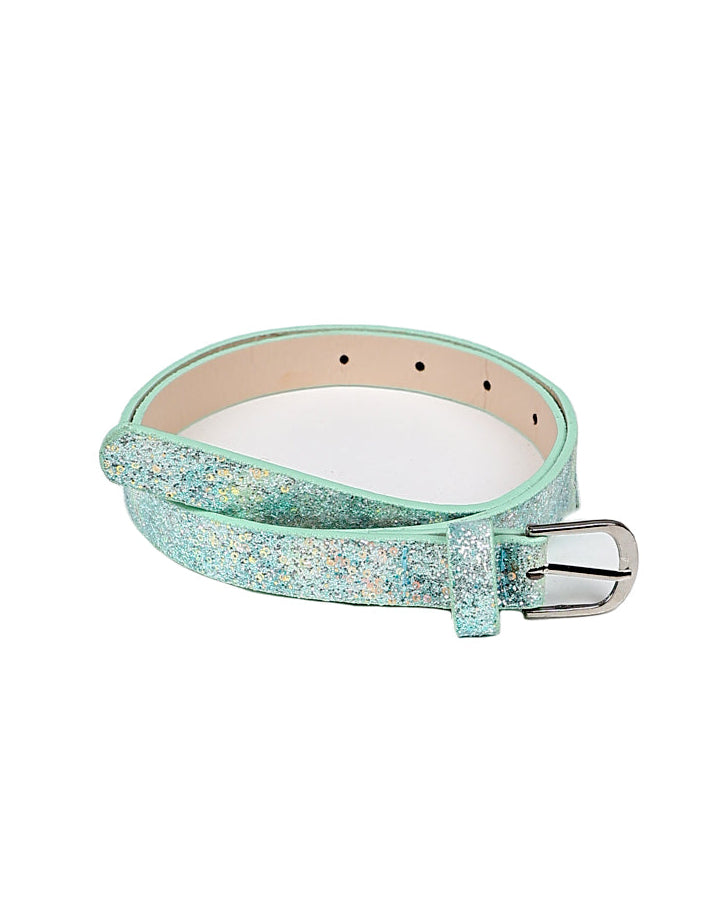 Ombre Green Glitter Belt 90cm