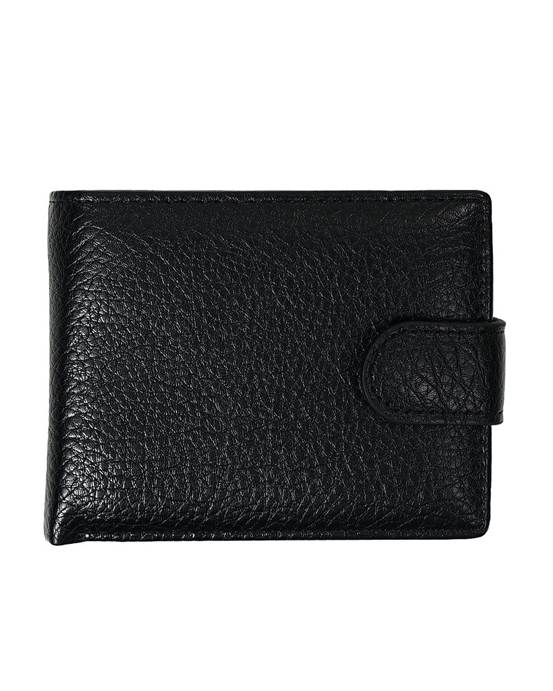Black Faux Leather Wallet
