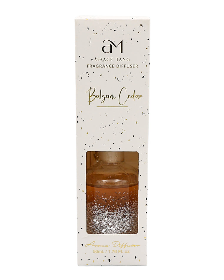 Gold Glitter Sparkle Balsam Cedar Diffuser 50ml
