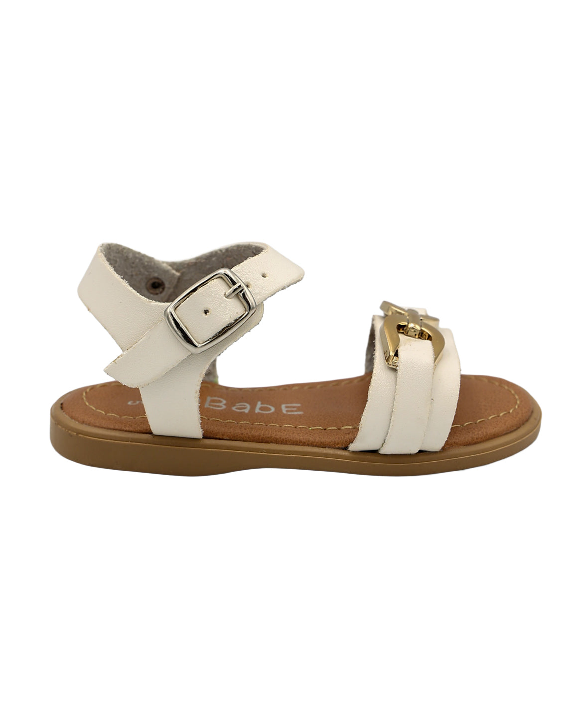 Girls Snaffle Detail Ankle Strap Sandal