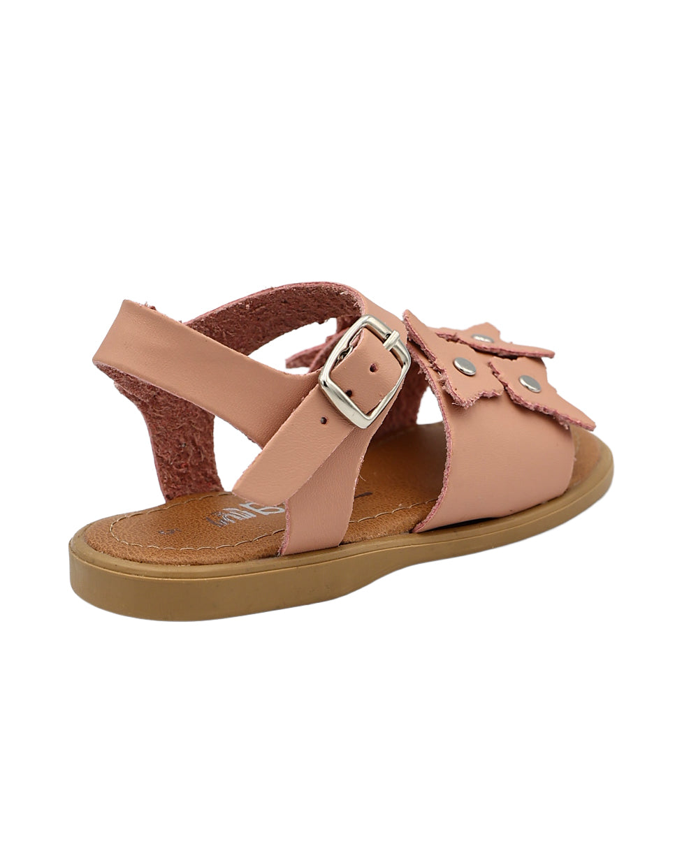Girls Embellished Butterfly Detail Ankle Strap Sandal