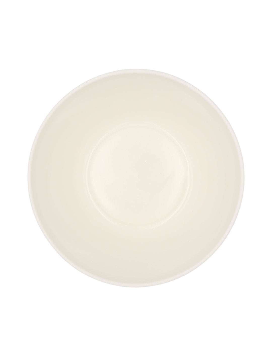 Dotty Rib White Dessert Bowl