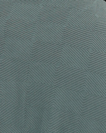 Short Sleeve Jacquard Sage Golfer