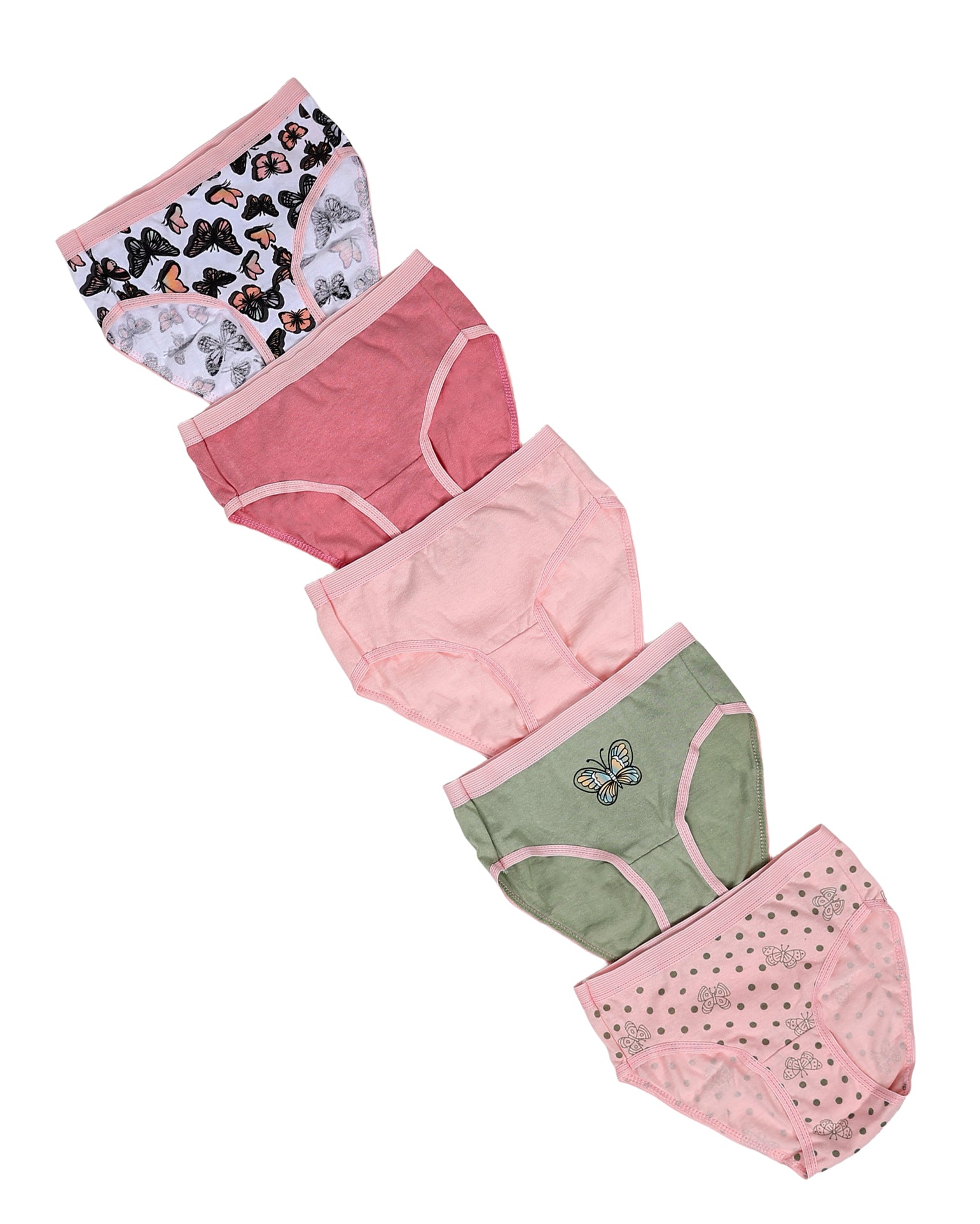5 Pack Butterfly Panties