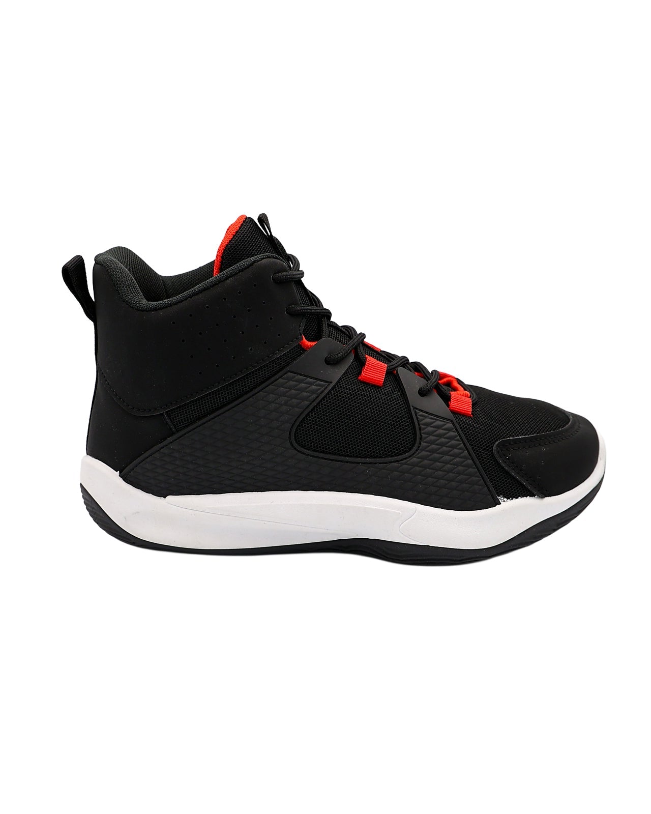 Black & Red High Top Sneakers
