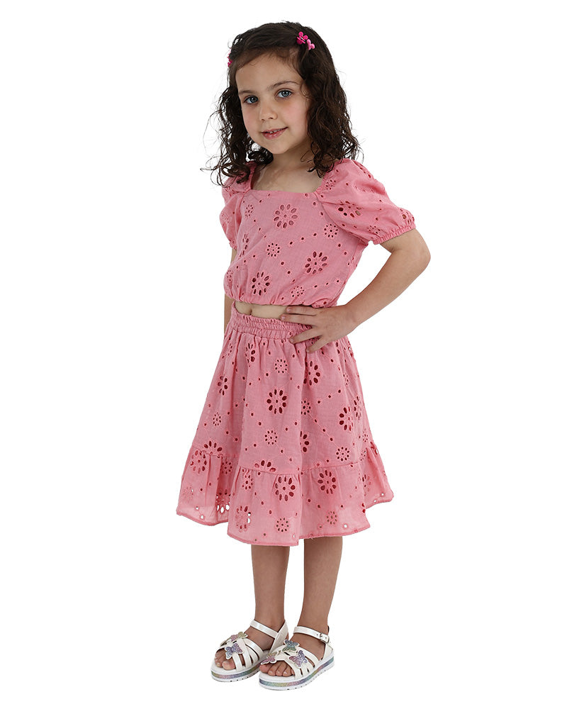 Anglaise Tiered Skirt