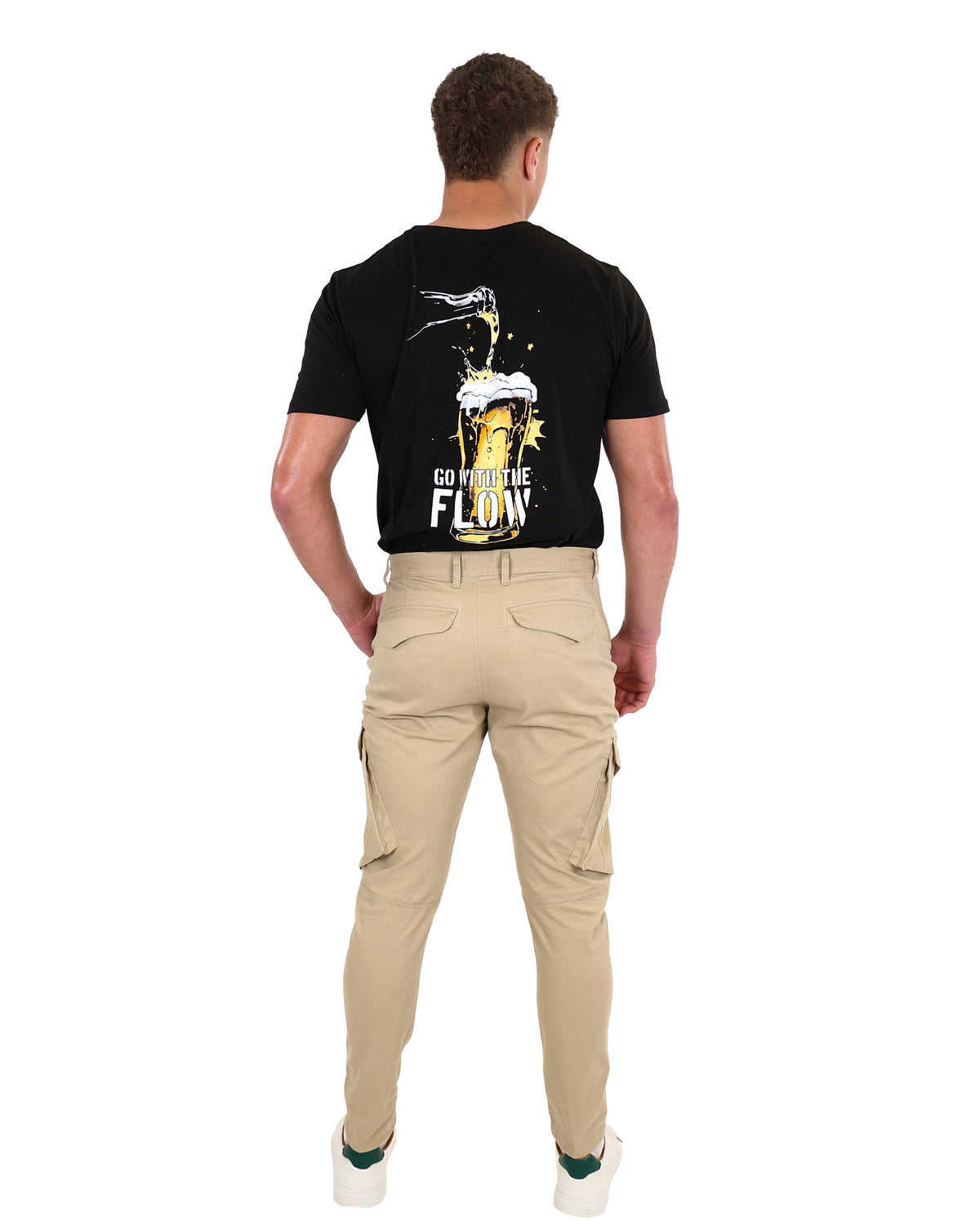 Stone Tailored Cargo Barrel Pants