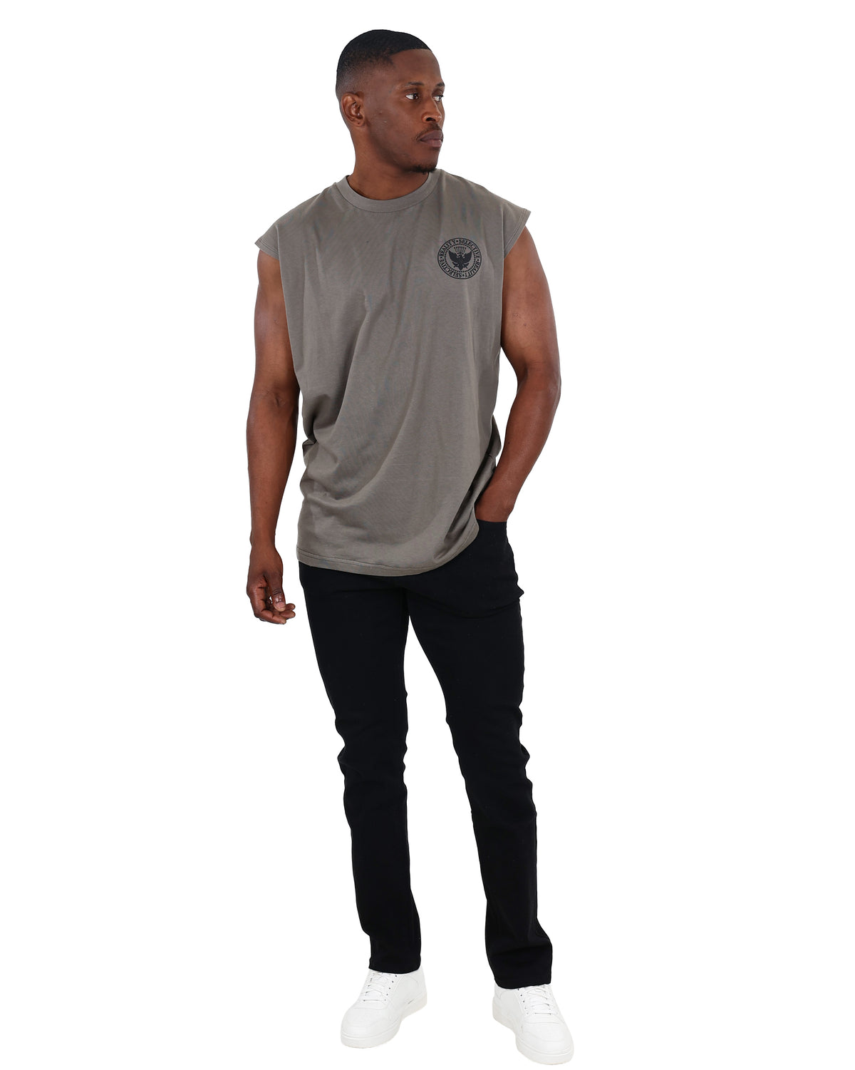 Sleeveless Reality Selective Tank Top