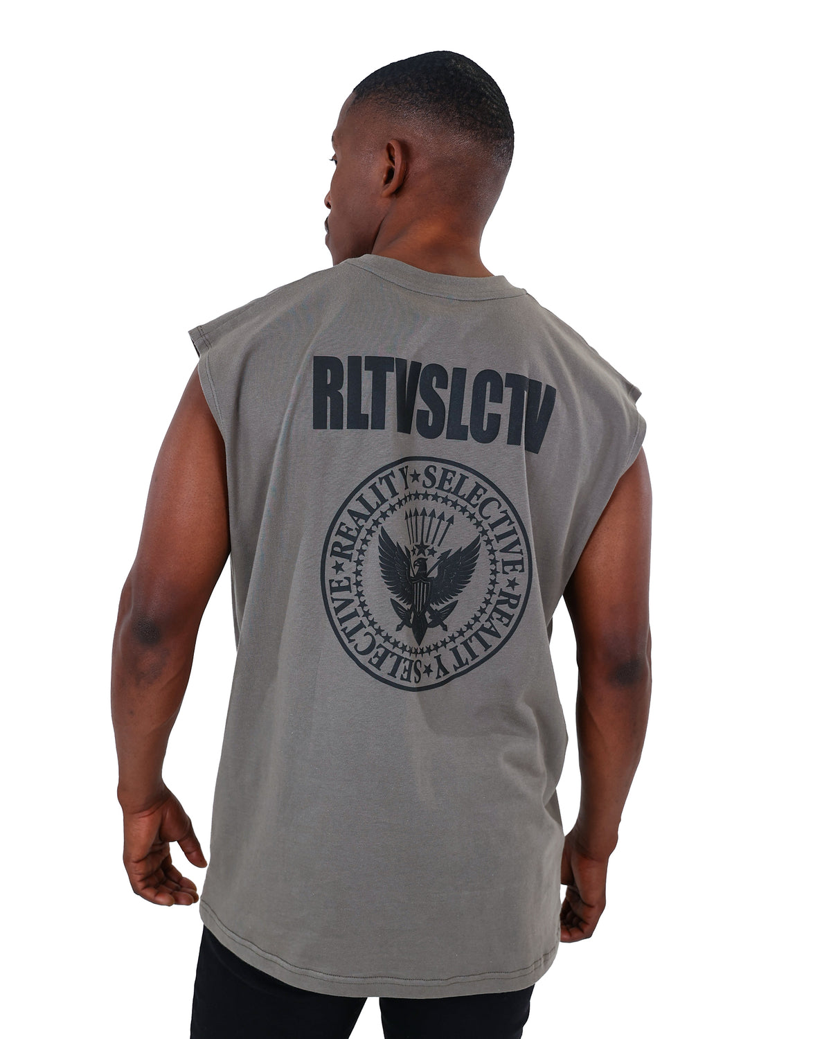 Sleeveless Reality Selective Tank Top