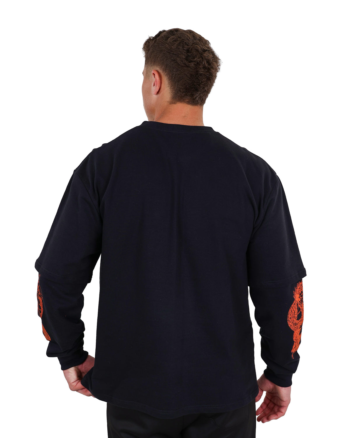 Dragon Ball Z Long Sleeve Dragon Graphic T-Shirt