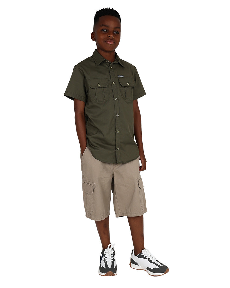 Okavango Olive Adventure Shirt