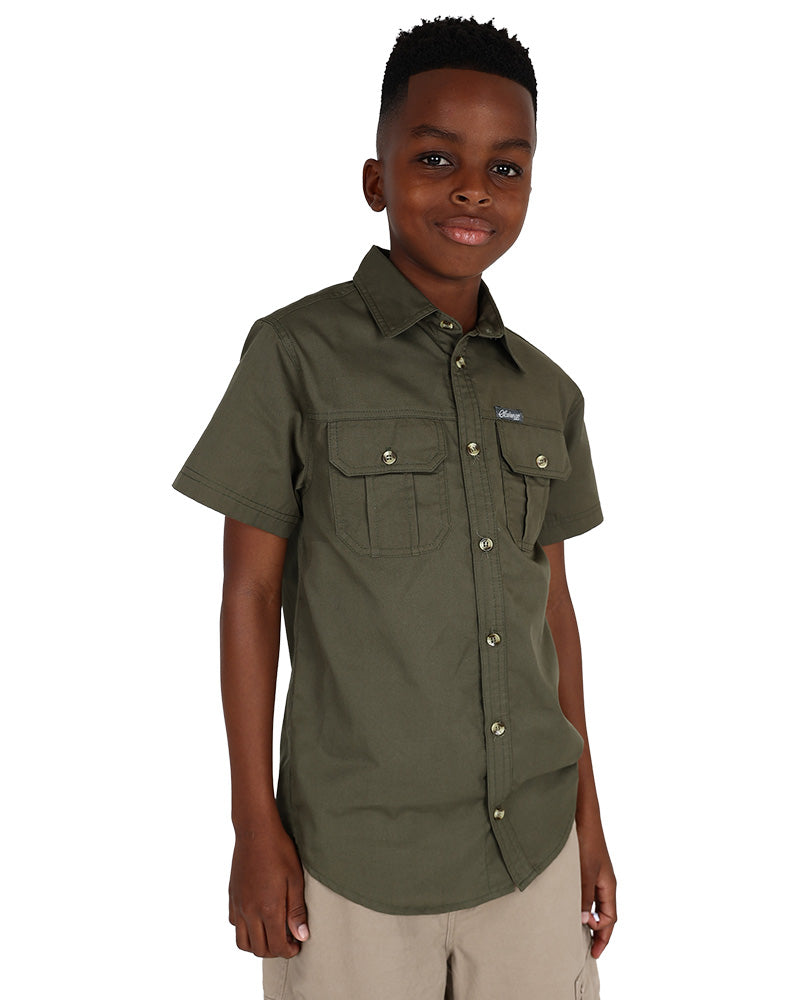 Okavango Olive Adventure Shirt