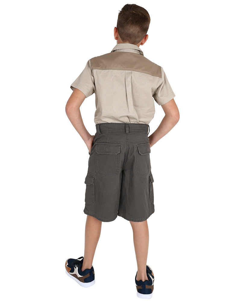 Okavango Taupe Cargo Shorts