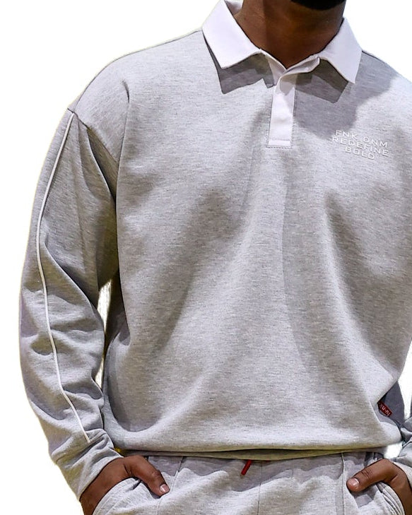 Funk Pintuck Grey Active Pant