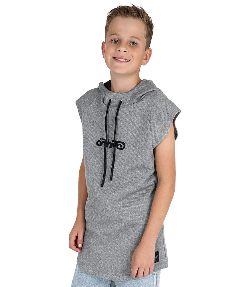 Sleeveless Scuba Hoodie