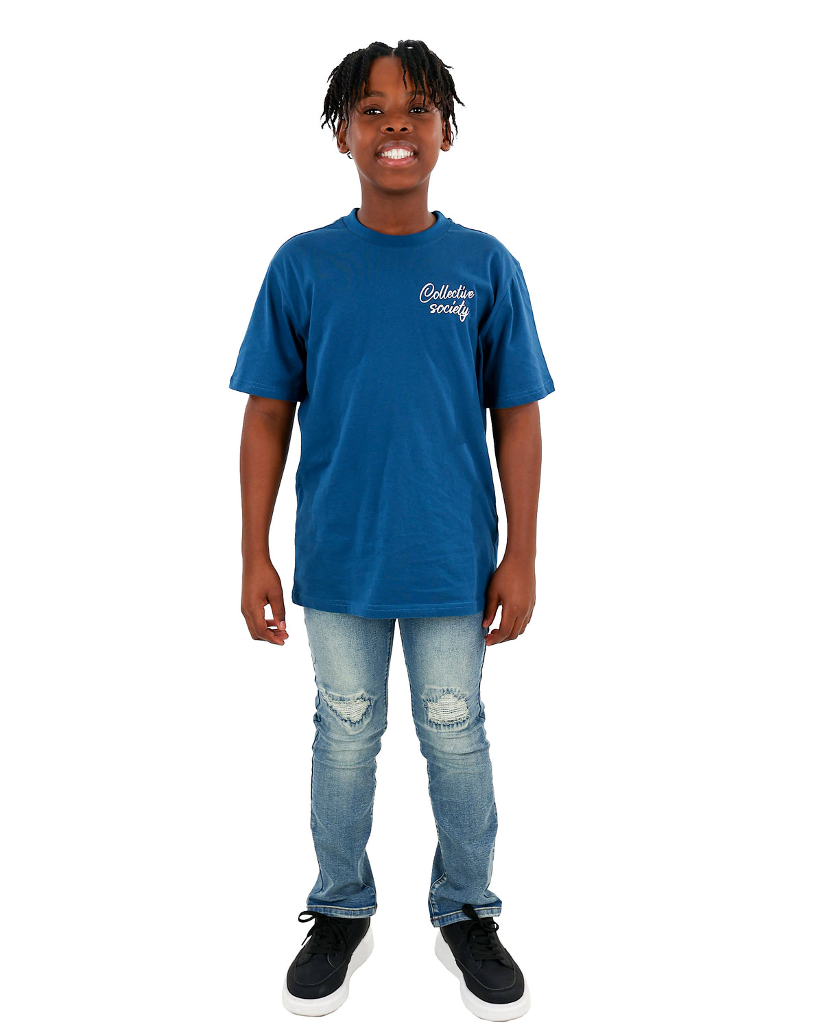 Short Sleeve Collective Society Graphic Print T-Shirt