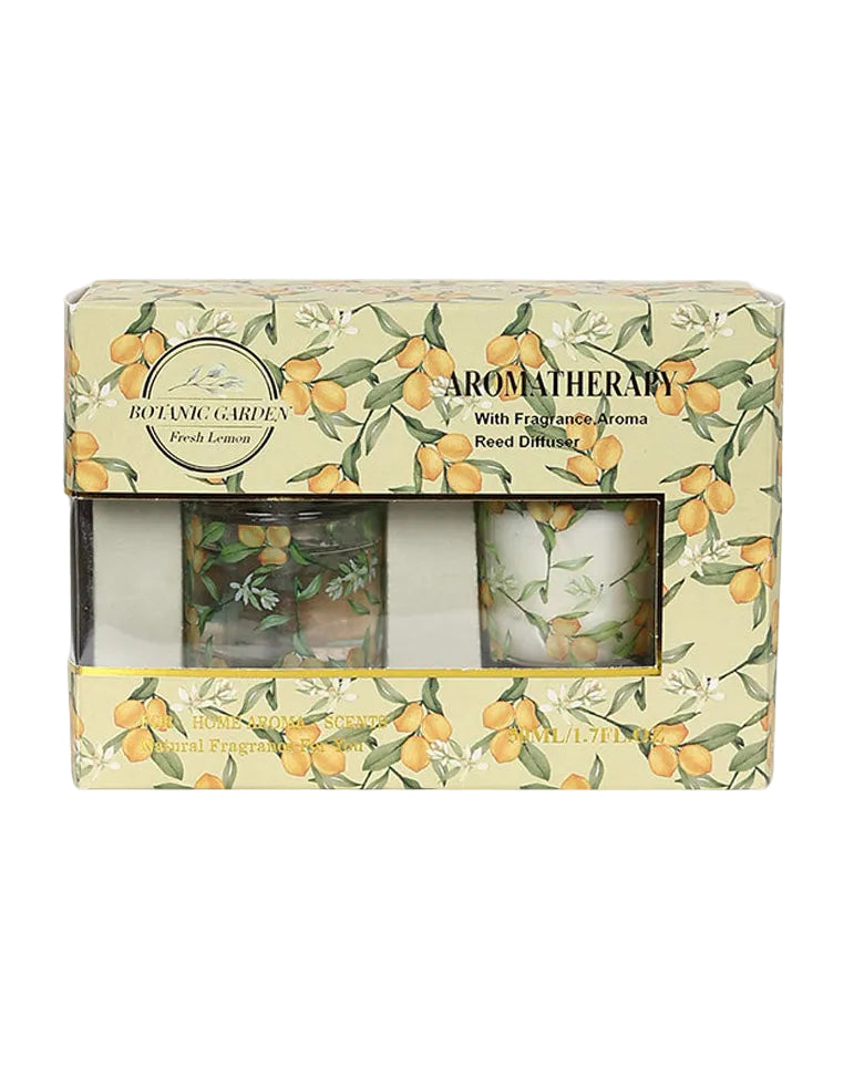Lemon Verbena Candle & Diffuser Giftset