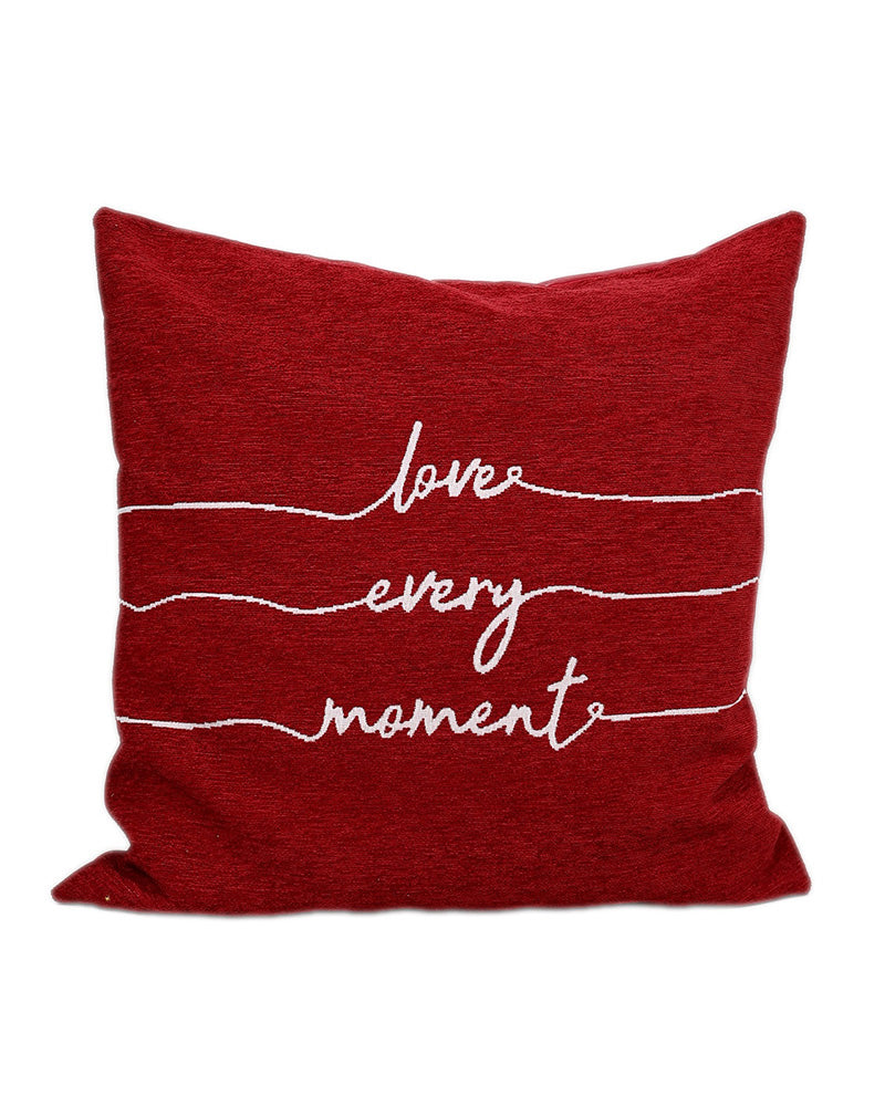 Red Love Every Moment Scatter Cushion
