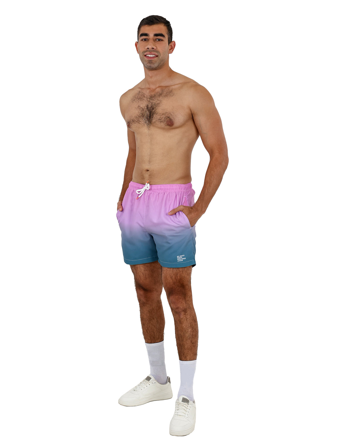 Purple Ombre Swim Shorts