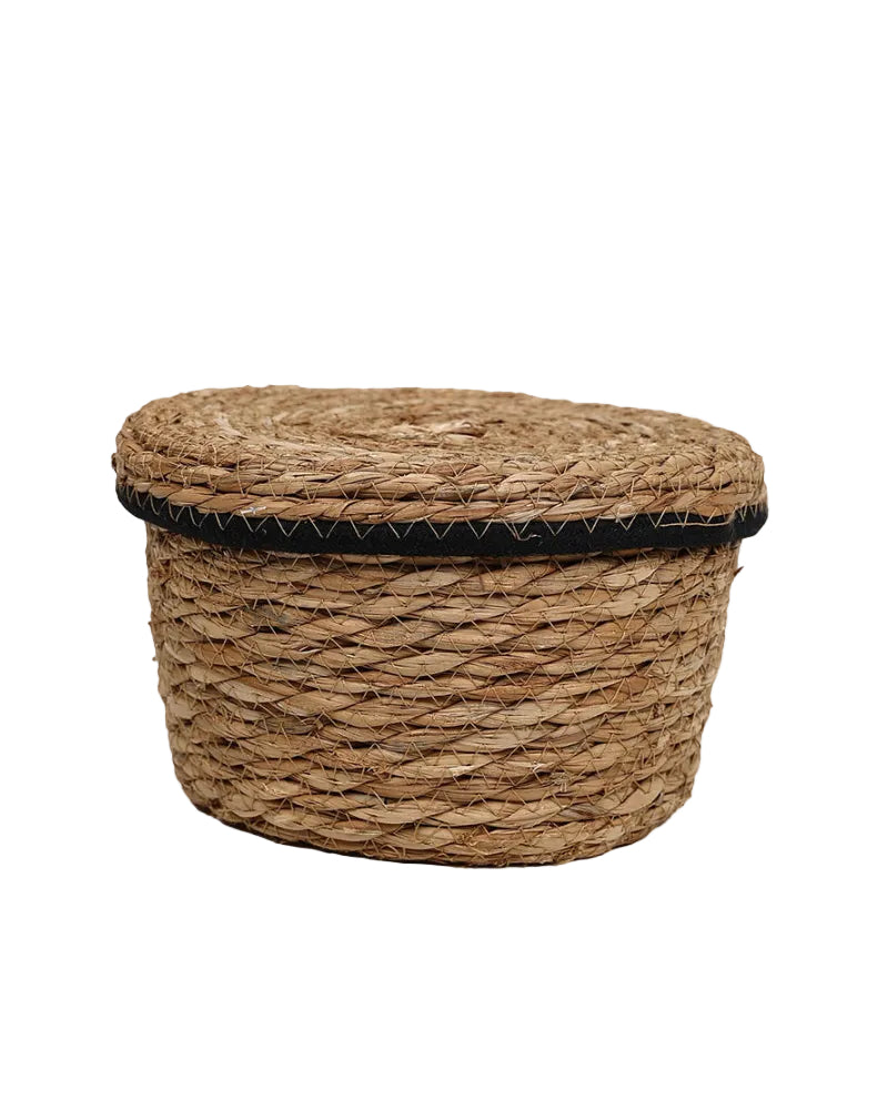 Natural Fibre Small Woven Storage Basket