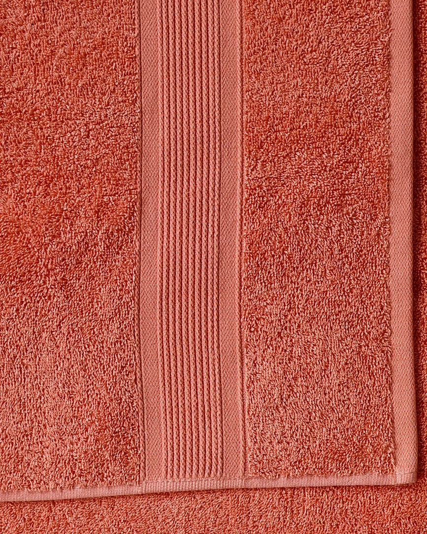 Coral Amari Cotton Bath Towel