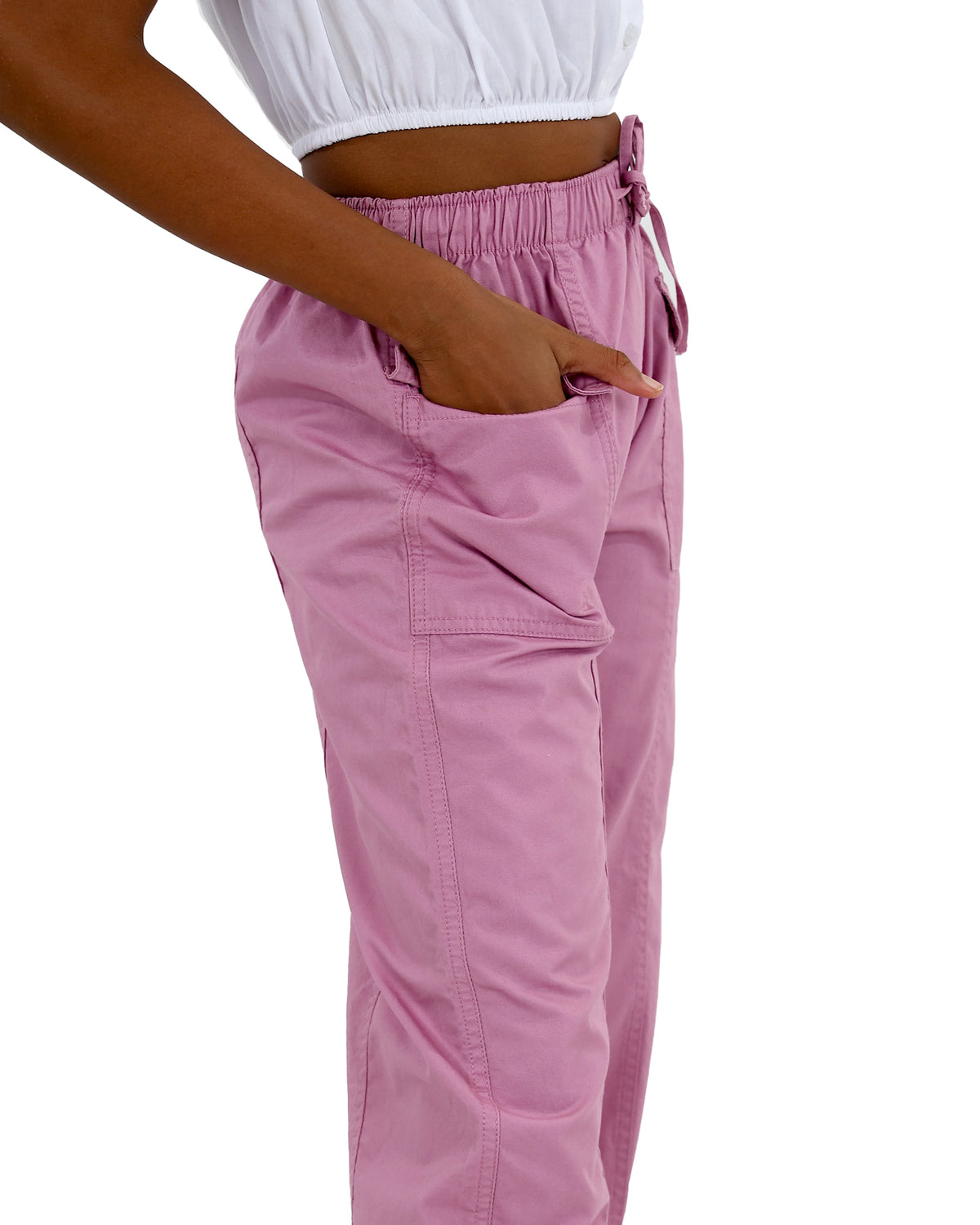 Elasticated Cargo Jogger Pants