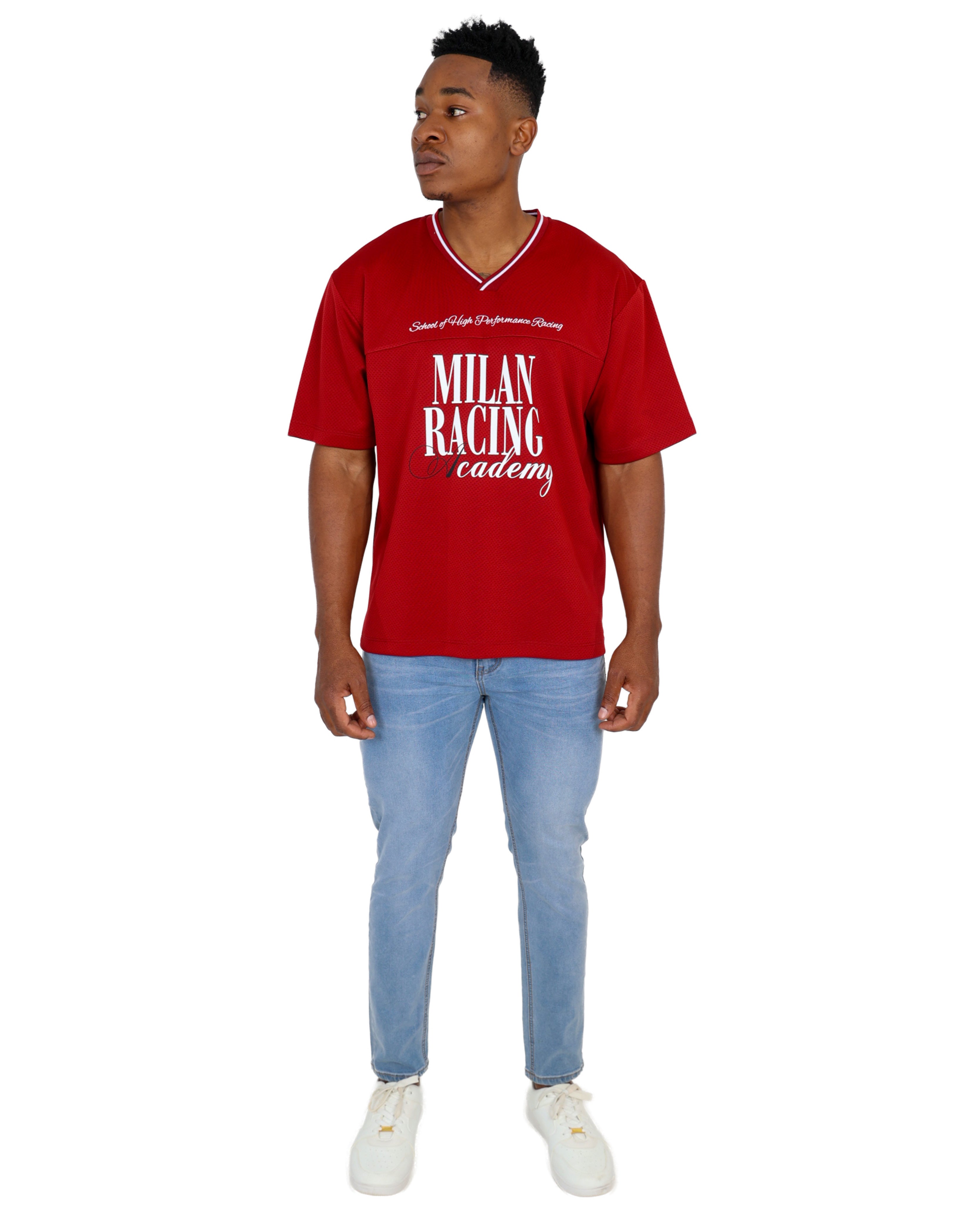 Milan Racing Short Sleeve Baseball T-Shirt